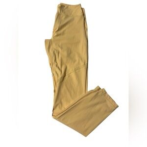 Gymshark Canary Yellow Whitney Simmons Butt Scrunch Leggings - Size Medium